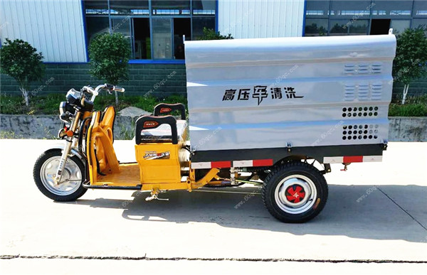 電動(dòng)三輪高壓清洗車